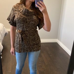 Brown sweater size small